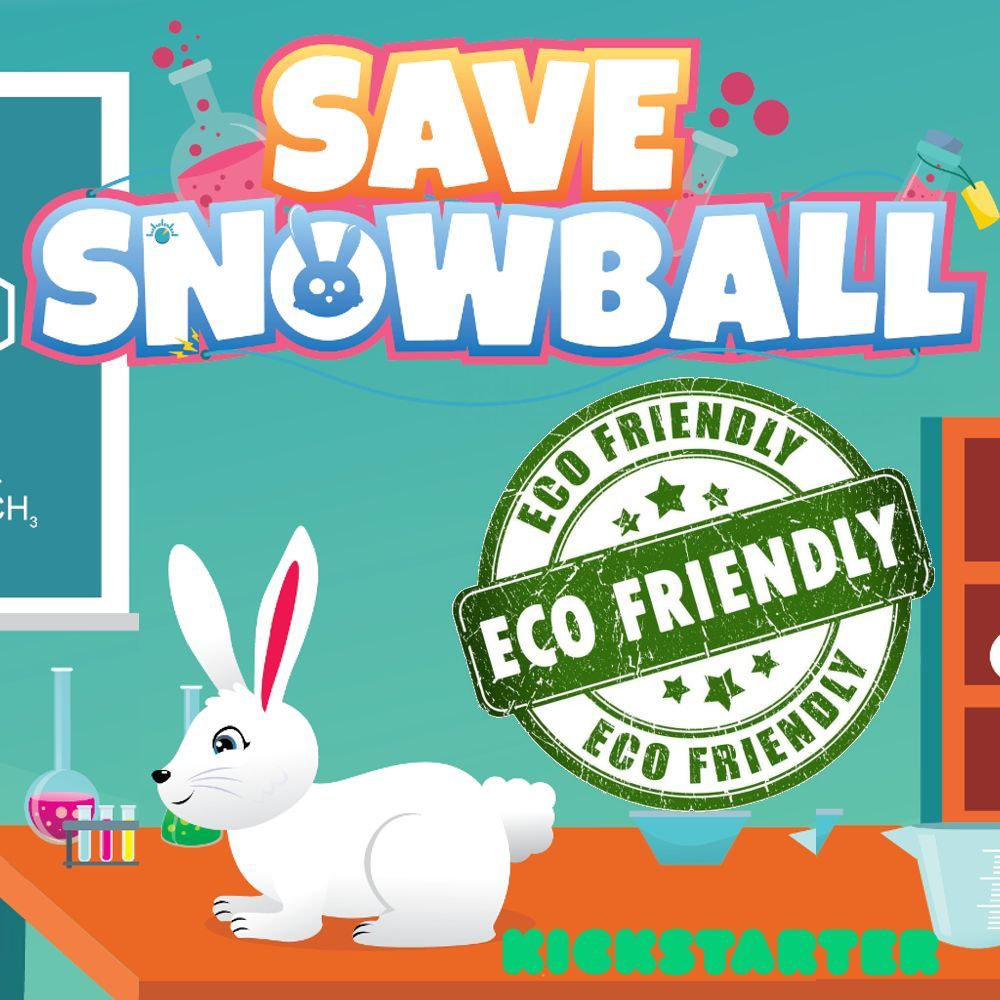 The game is fully reuseable so the game does not need to be thrown out after use like most escape room games. If we reach our stretch goal, we can make all the materials from fully recycled parts. #SaveSnowball #escaperoomgame #puzzles #boardgames #rabbitsofinstagram #kickstarter