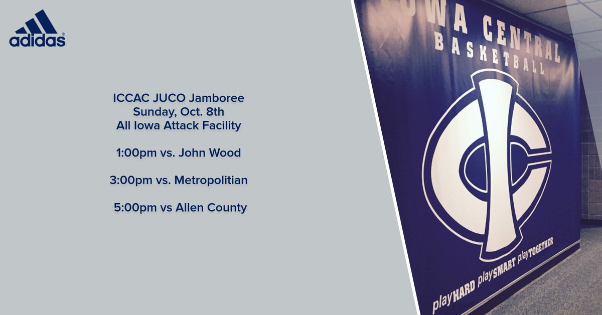 We participate in the ICCAC Juco Jamboree on Sunday, Oct. 8th.   Play against 3 quality opponents and see where we are at early in the season.  #WE