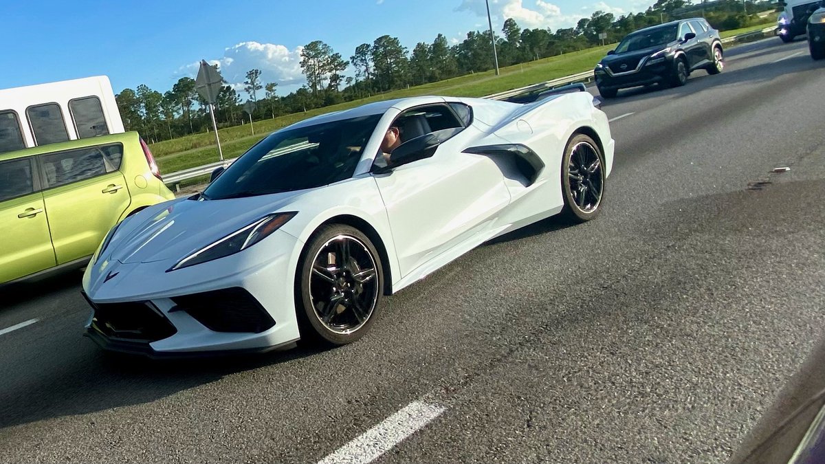 Spotted this beauty on my drive yesterday. #Corvette #Chevy #chevrolet