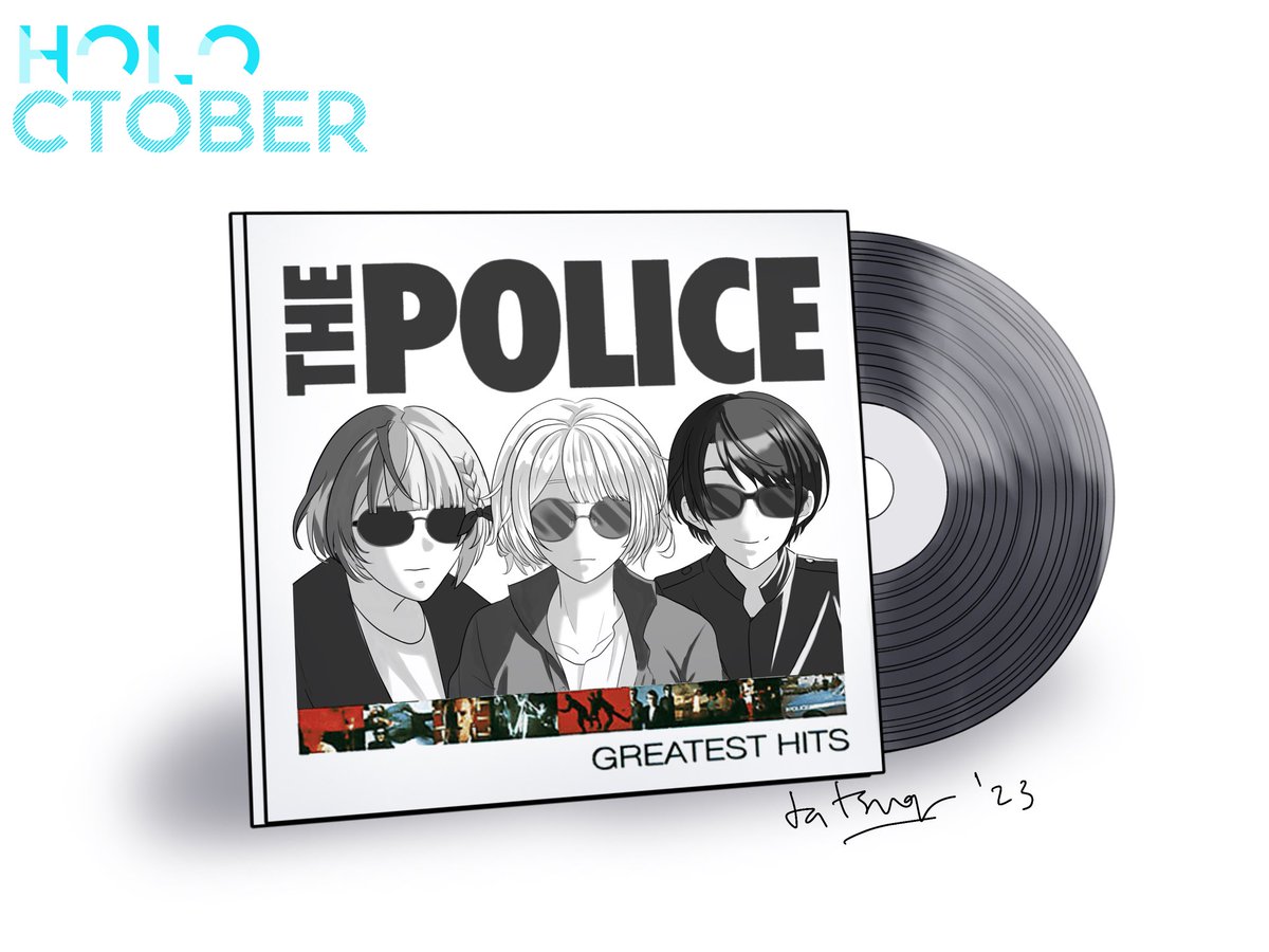 tatsugo666's tweet photo. Day 7 - police

#holoctober #Zetacrylic #ameliaRT #プロテインザスバル https://t.co/x9FmUNNnGi