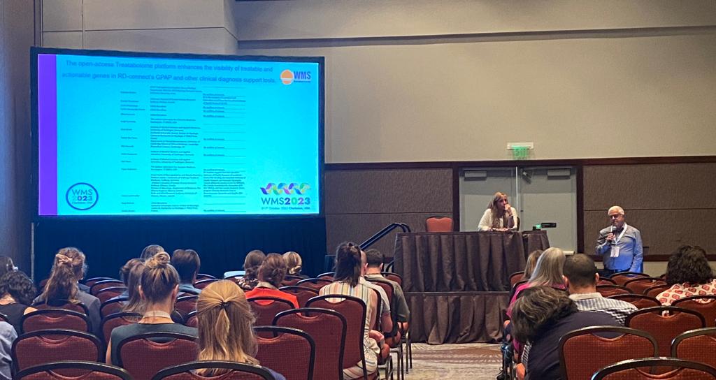 Inst_Myologie's tweet photo. #WMS2023 * Day 3 * Louise Benarroch and @antonioatalaia presenting their work at @WorldMuscleSoc congress during short oral presentations' & posters' sessions. #striatedmuscle #laminopathies #treatabolome
@researchmyology @BiotherapiesIns https://t.co/DNrak4fEiE