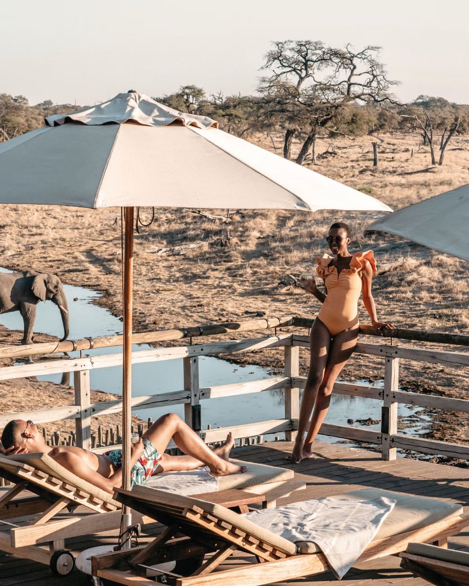 Discover the magic of Botswana at Savute Elephant Lodge, a Belmond Safari. Nestled in Chobe National Park, this oasis promises unparalleled sightings of majestic elephants and the raw beauty of African landscapes. 🐘🌍 📷: @BelmondSafari #BotswanaBeauty #ElephantEncounters