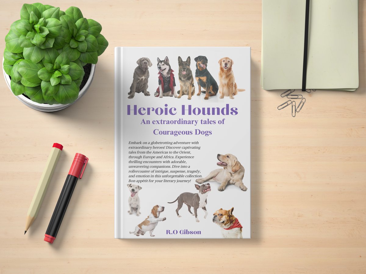 authors389437's tweet photo. @iris_seraphina @WeLoveAmericaPj Great! Also, dive into the world of courageous dogs 🐶 with "Heroic Hounds" by Rebecca .O Gibson. Join their thrilling adventures and heartwarming tales. Grab your copy here:

👉https://t.co/zBuM44N1qT

#DogAdventure #BraveDog #DogStories #DogLovers #PetLovers #DogLove #Dog #Dogs https://t.co/y9swC6K28e