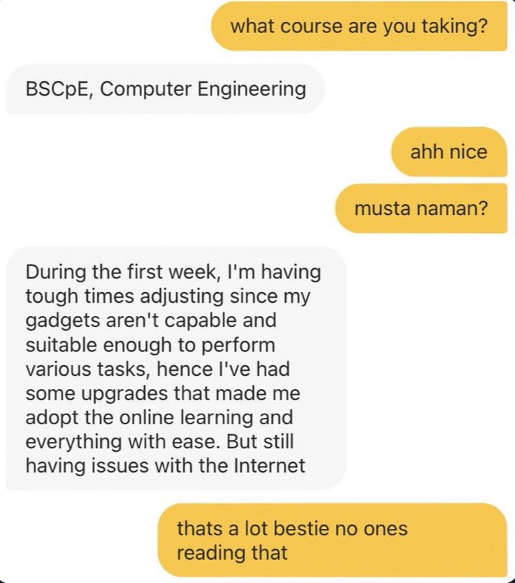 rattifiedd's tweet photo. meanwhile me in bumble 😞 https://t.co/hpv3op6f6A