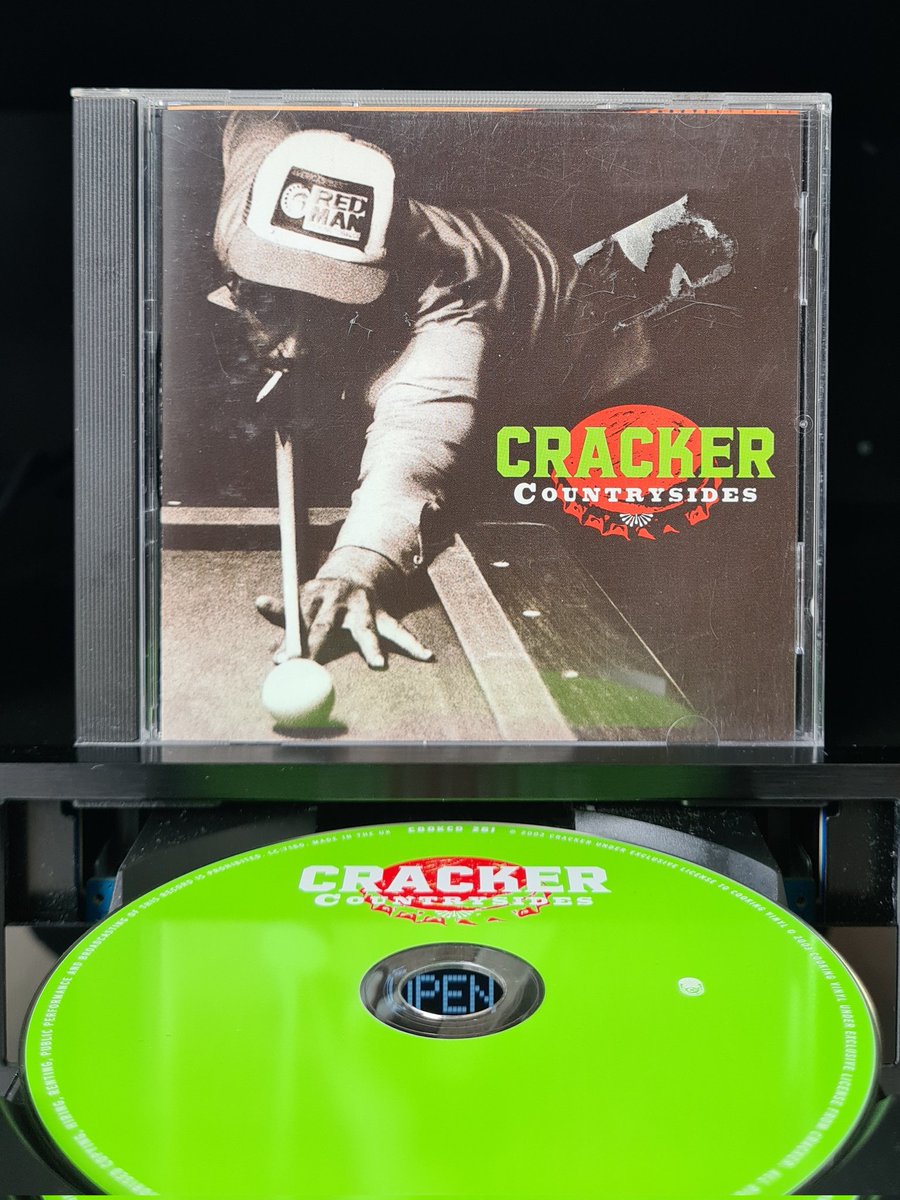 🗓️ 20th anniversary! (October 7, 2003) 💿 Cracker - Countrysides 🎶 Virgin Records, it ain't gonna suck itself #Cracker