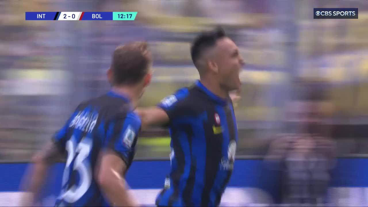 10 goals in 8 league matches ⚫🔵Lautaro Martinez is on FIRE 🔥