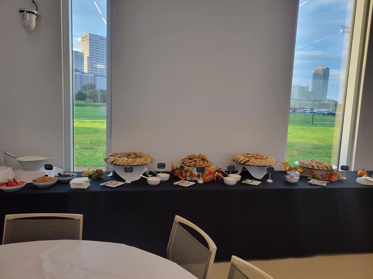 professor_plex's tweet photo. Day two is off to a tasty STaRT! 
#STaRTatRice https://t.co/K42Z69k3sV