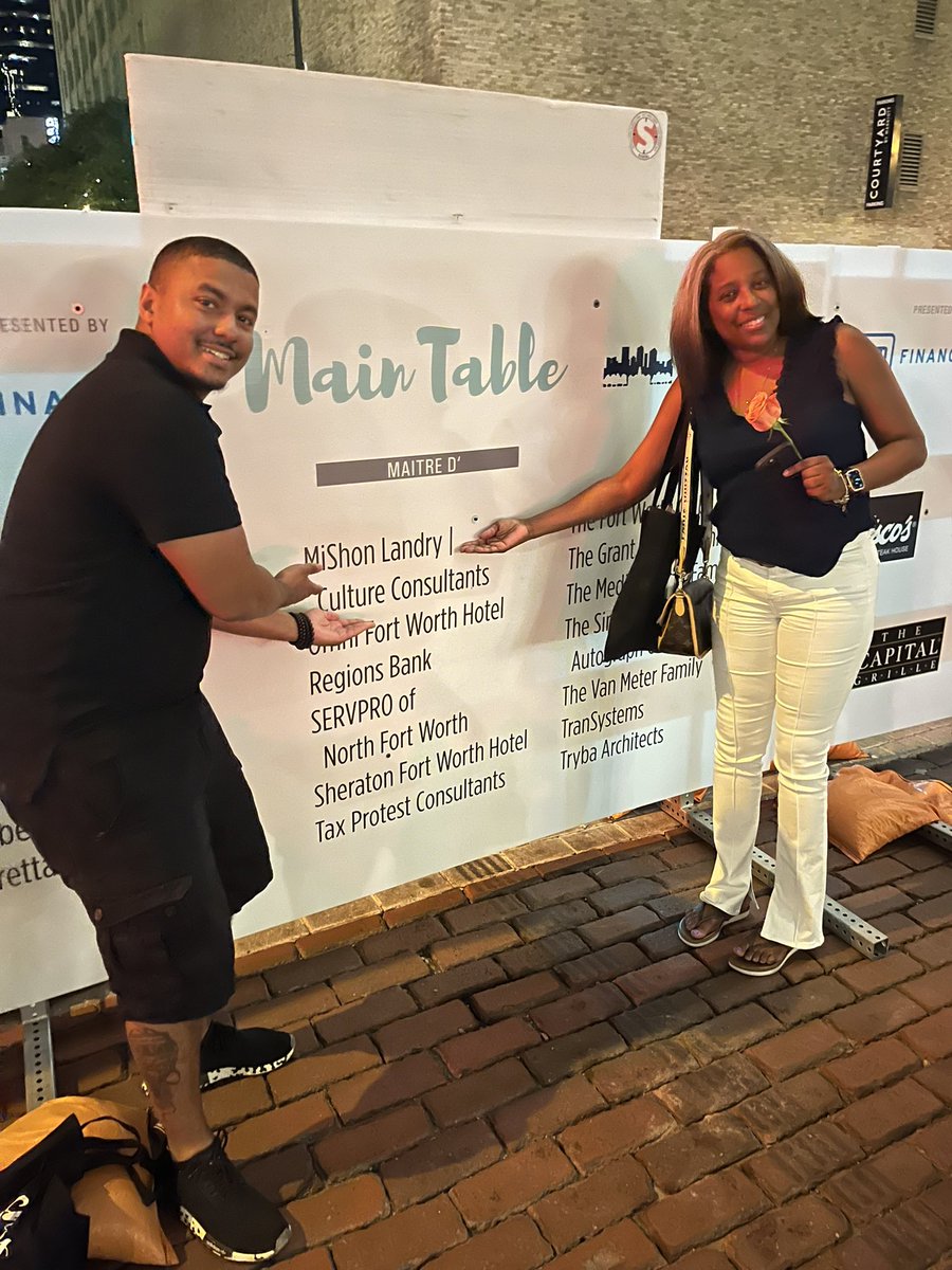InclusiveLead_'s tweet image. Super Honored To Be A Sponsor At The 2023 Main Table ~ Downtown Fort Worth, Inc. 🍽️🥂🍾 @InclusiveLead_ @MishonLandry @DTFortWorth 

Learn more: 
lnkd.in/gCN56eDN

#MainTable #MainTableFortWorth