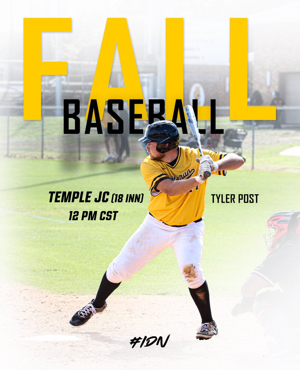 tluathletics's tweet photo. The Boys are back at the Katt for one day only⚾️
🆚: Temple Junior College
⏰: 12 PM
🏟️: Katt-Isbel Field
📍: Seguin, Texas
#IDN | #TLUBaseball https://t.co/gwXDhfma3q