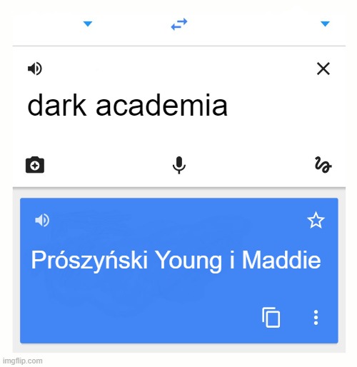 proszynskiyoung's tweet photo. mamy nadzieję, że nie będziemy musiały tłumaczyć tego żartu https://t.co/0l3cSCOGrH