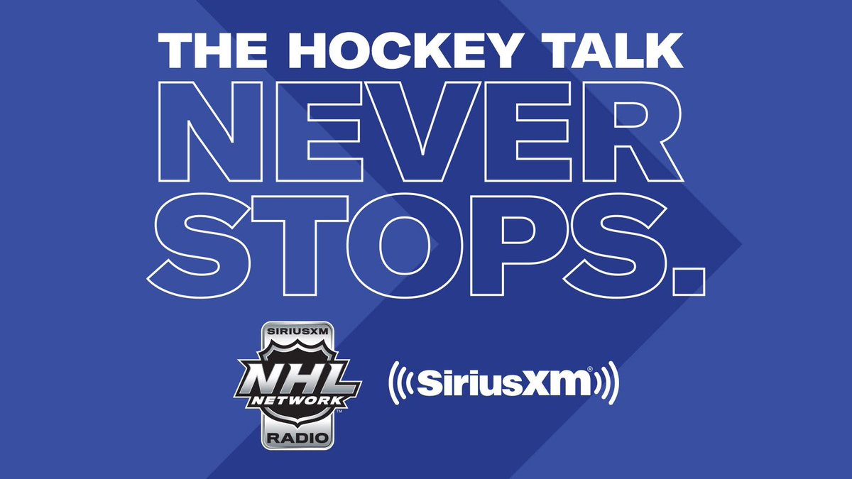 SiriusXM NHL Network Radio (@SiriusXMNHL) / X