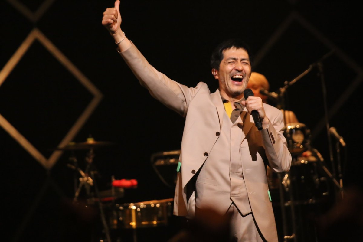 a_yanaka's tweet photo. スカパラ会津若松終了。念願の會津風雅堂最高でした。開演前の雰囲気とか見てるとお客さんがめちゃシャイなのが解るんだけどシャイなだけじゃないんだよね。ちゃんと気持ち伝わってくる表情で確実に喜びを獲得していってくれている様子が本当に素晴らしくて、感動でした。更に会津が好きになったよ。 https://t.co/QnrZ9mPuFV