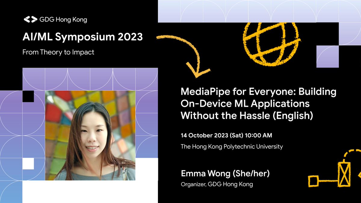 GDGHongKong's tweet photo. 📷 AI/ML Symposium 2023 公眾報名截止倒數最後5天！📷 https://t.co/kCToq0rYDv

#AI #ML #Google #GoogleDevelopers #GDGHongKong #GDGHK #HongKong #HK https://t.co/3OXBY1Bl23