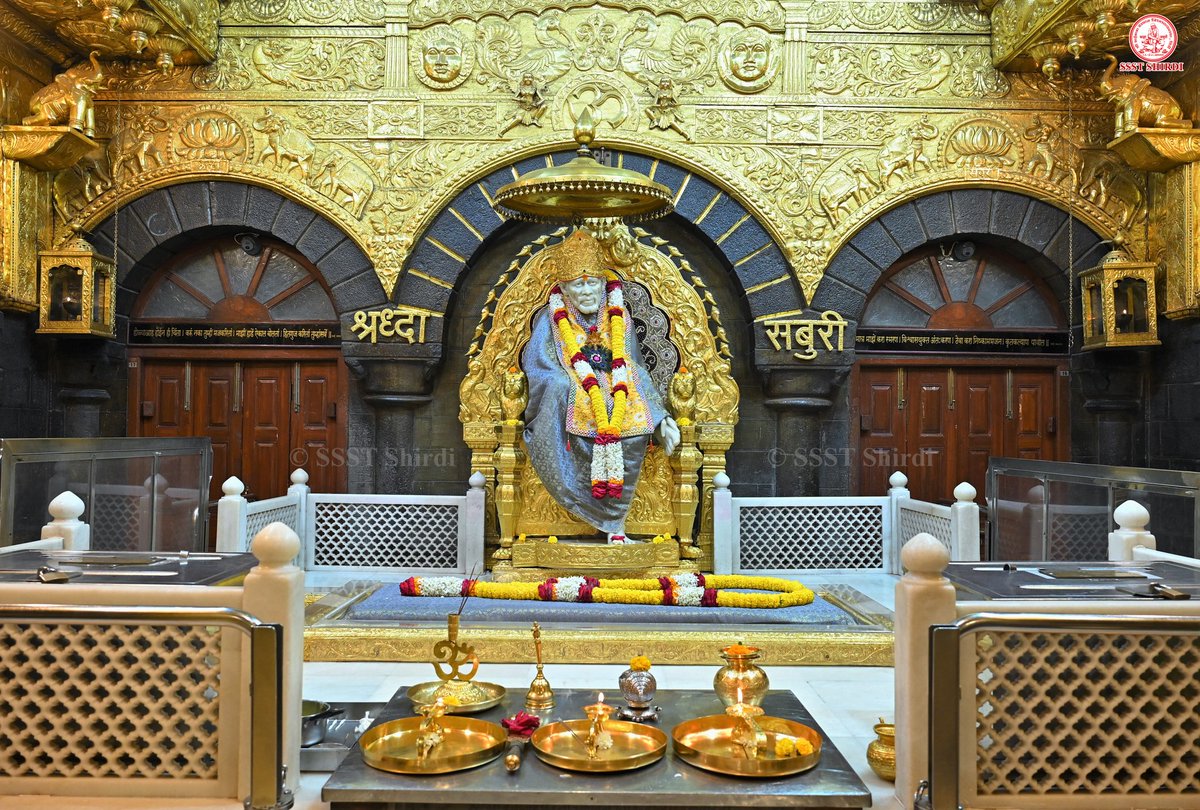 SSSTShirdi's tweet photo. *!! ॐ साई राम !!*
*श्री साईबाबा संस्थान विश्वस्त व्यवस्था,शिर्डी*
*!! ॐ Sai Ram !!*
*Shri Saibaba Sansthan Trust, Shirdi*
≈≈≈≈≈≈≈≈≈≈≈≈≈≈≈≈≈
 *आरती :-धुपारती* 
*शनिवार ०७ ऑक्टोबर २०२३*     
*Aarti :-Dhooparti*
*Saturday 07 October 2023* https://t.co/UGOOiGmTHq
