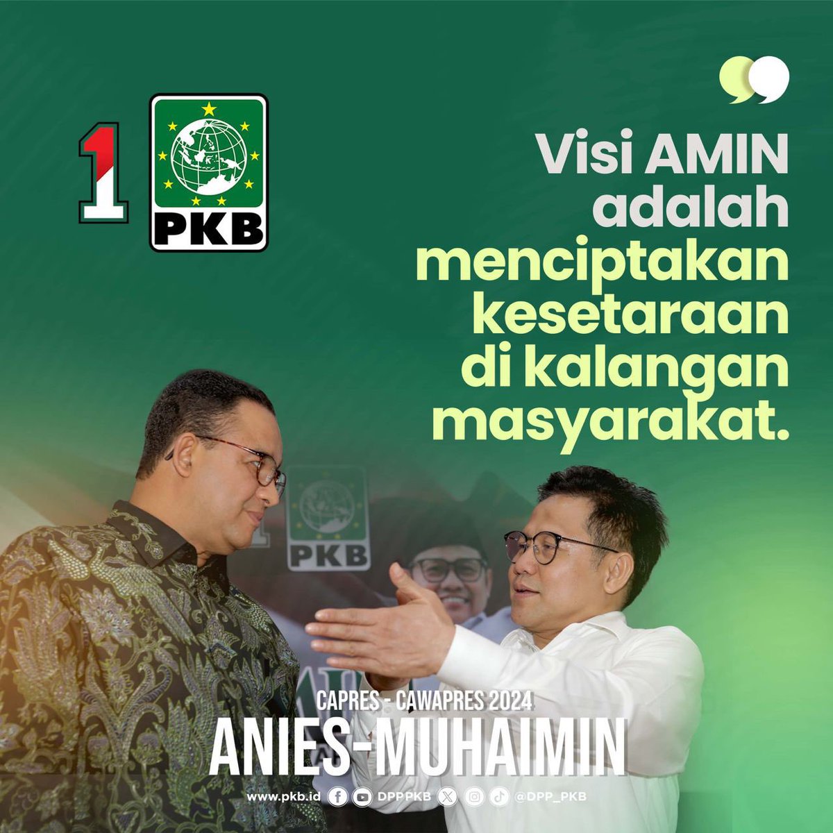 kunaijutsu's tweet photo. AMIN pasangan ideal untuk demokrasi di Indonesia
#AMINJagaKesetaraan
#AniesMuhaimin2024
@cakimiNOW
@DPP_PKB
Jaga Demokrasi untuk Indonesia jaya https://t.co/0WBKwAvhuc