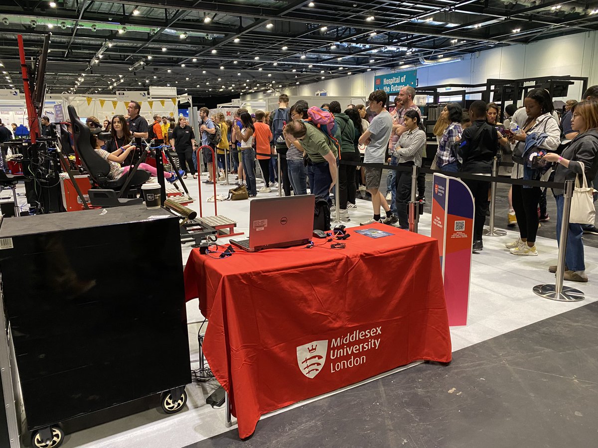 MDX Matters at New Scientist Live.  Getting young people engaged.