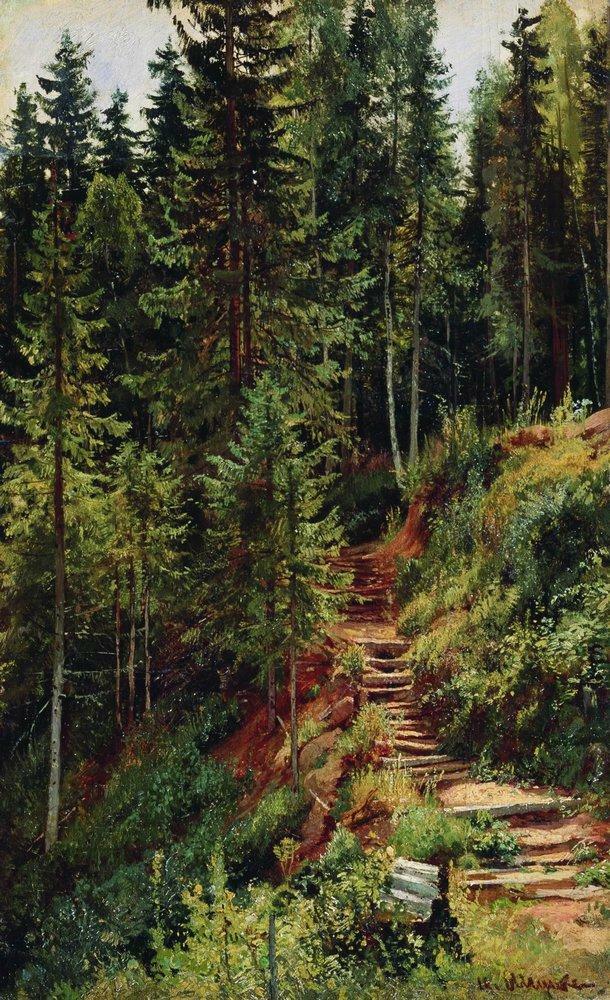 artistshishkin's tweet photo. The path in the forest https://t.co/ai3SapG7Yr https://t.co/mzFNq9Cn4s