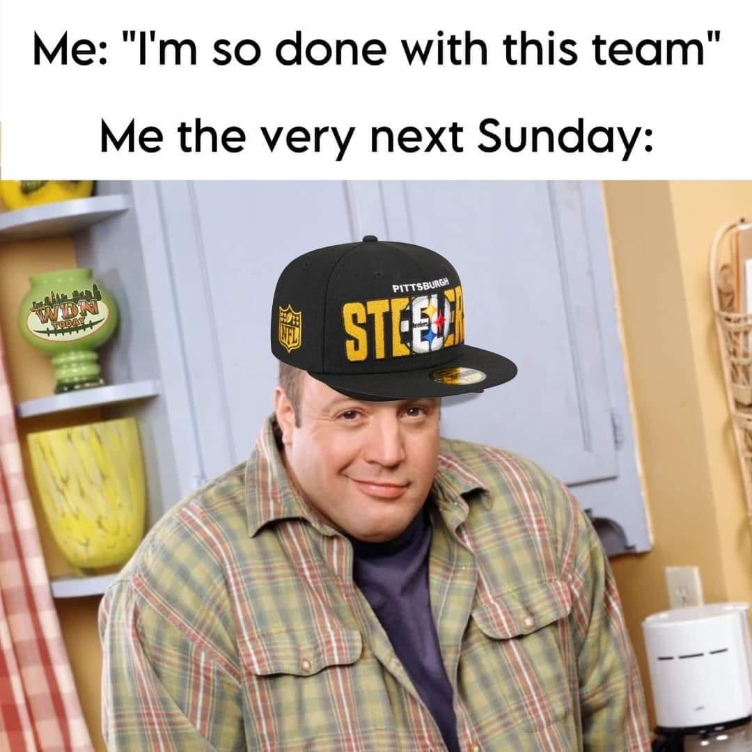 Ain’t jumping off the bandwagon fr 💀

#steelers #stillergang