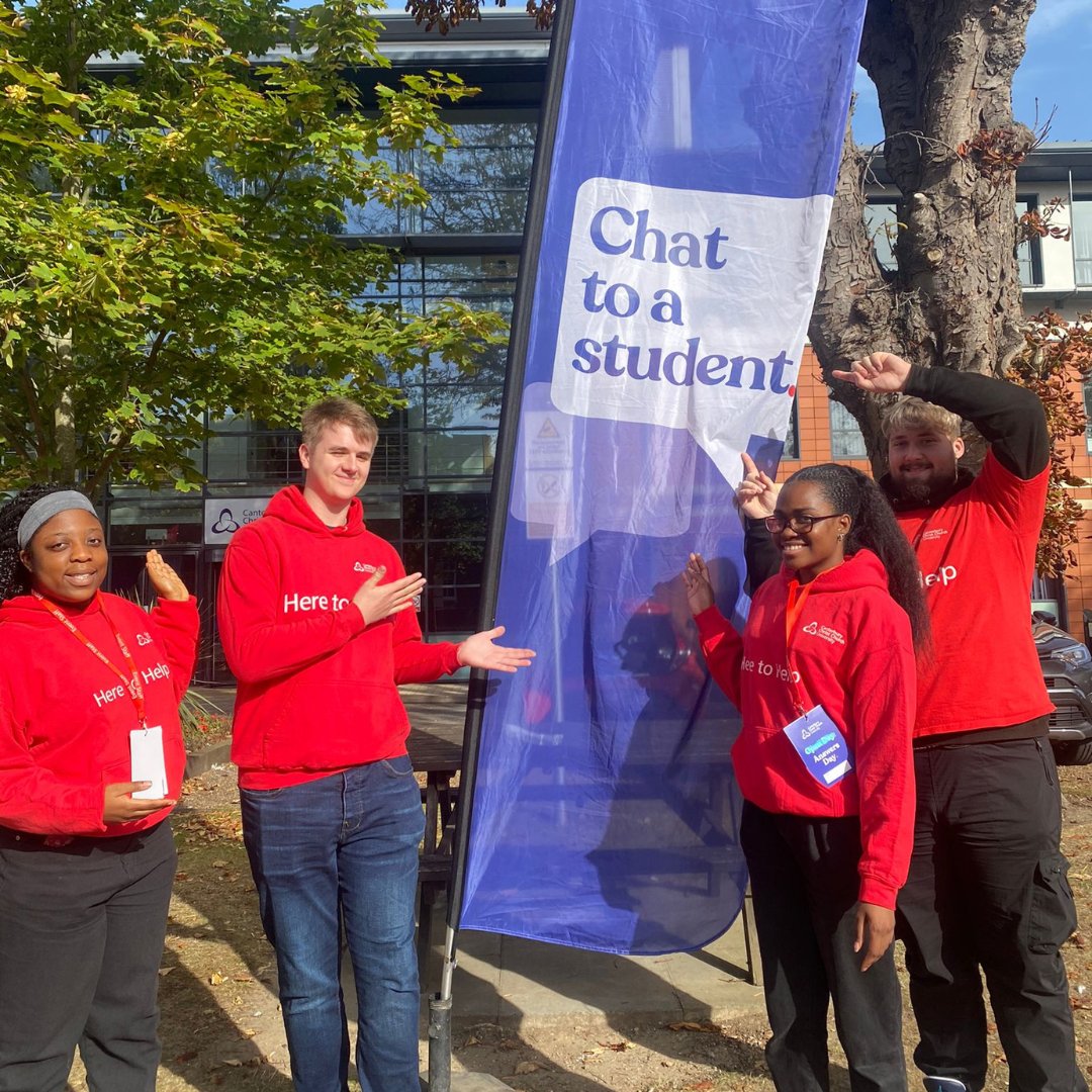 CanterburyCCUni's tweet photo. The sun came out for our Answers Day in Medway today ☀️🥳️Thank you all for joining🙌 If you think of any more questions, you can contact our friendly course enquiry team at courses@canterbury.ac.uk.
#AnswersDay #Medway #studentlife https://t.co/Y4AveHzkSi