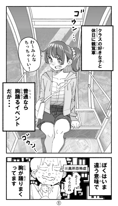 世界一長い7分間のはなし🎡(1/2)   #漫画が読めるハッシュタグ