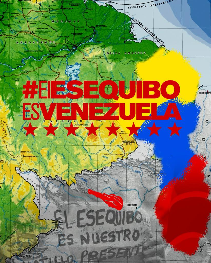 #7Oct | 🇻🇪📢 ¡ETIQUETA DEL DÍA! ▶️ #ElEsequiboEsNuestro ¡Con diálogo y paz Venceremos!