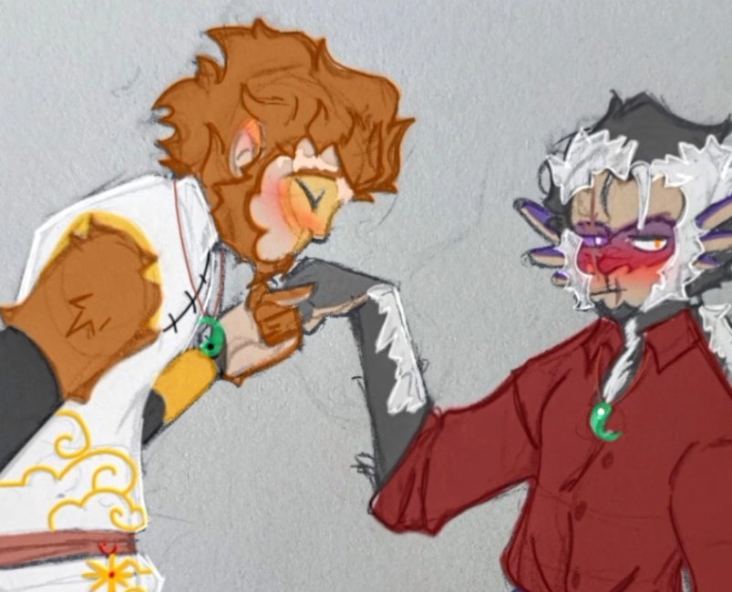 Eyes_005's tweet photo. The monkey king may sometimes be an idiot, but he is one who apparently has some feelings for his ex-husband.#MonkeyKing #Journeytothewet #JTTW #Sixearedmacaque #Lightplums #LiuerMihou #draw #october https://t.co/SkNDfhvJLL