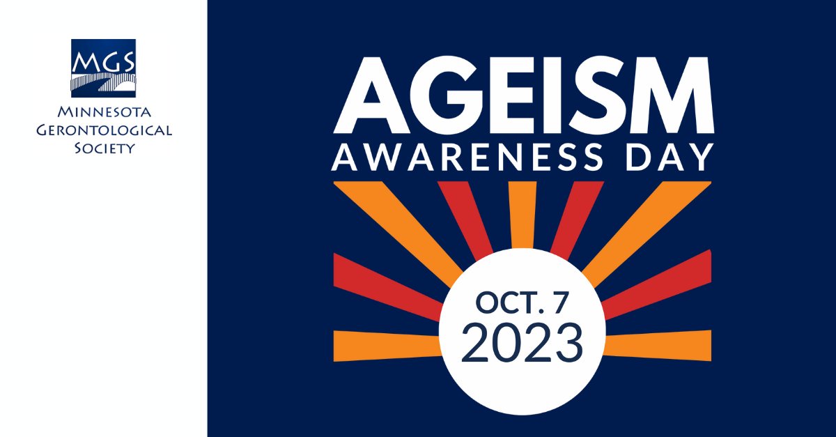 MNGero's tweet photo. #ageismawarenessday
Ageism refers to the stereotypes (how we think), prejudice (how we feel) and discrimination (how we act) toward others or oneself based upon age. #TalkAboutAgeism and learn more at https://t.co/l1hFUPHvZb https://t.co/QT74TCvdbK