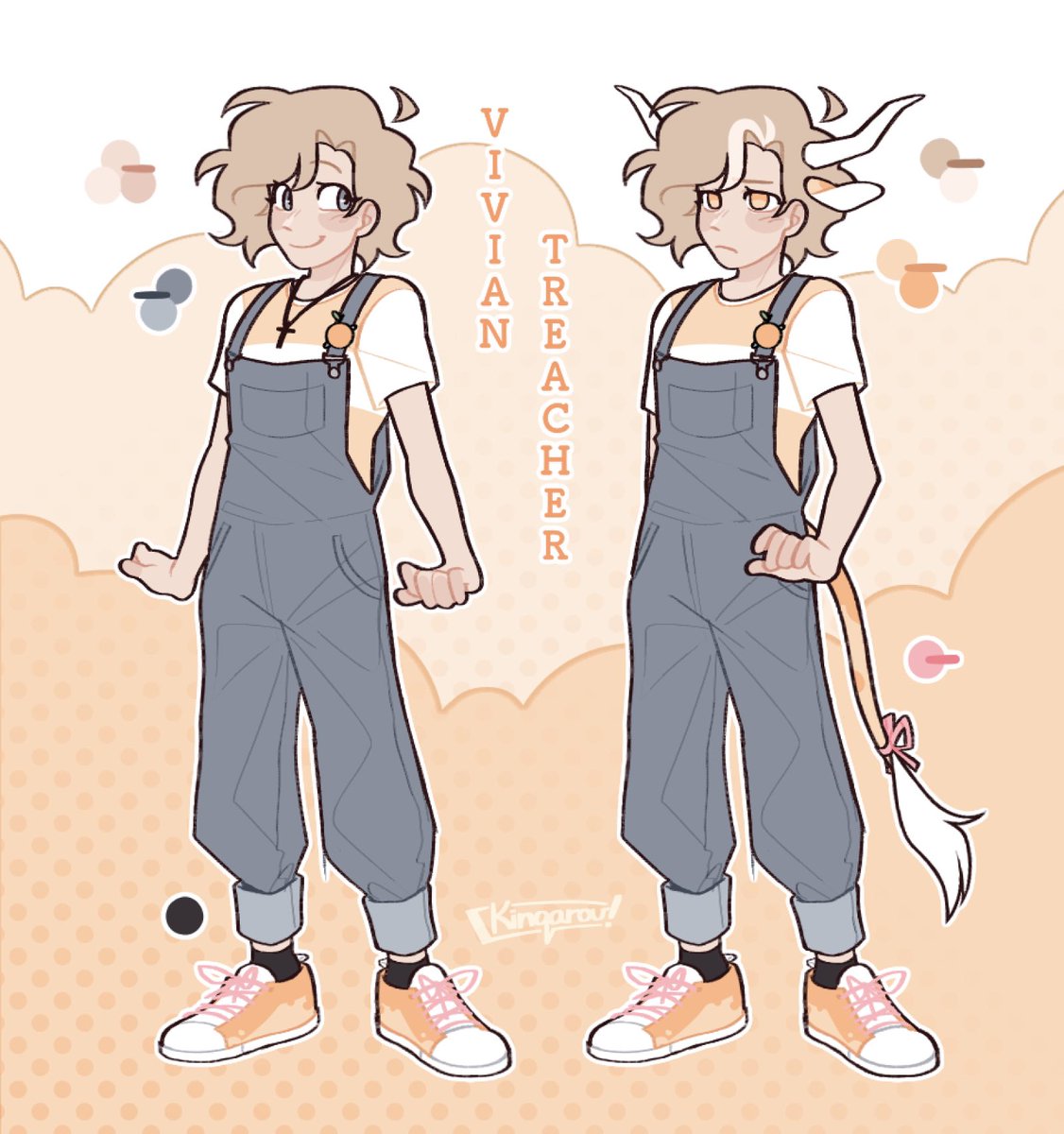 ☆ *.  a kindling, of sorts  ~♫
[ #plushstarfever #plushtober2023 ] 🍊🐮