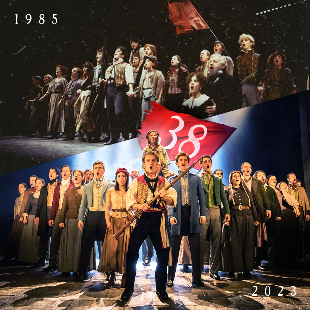 38 Years Young!
Comment below with your favourite #LesMiz memory. 👇