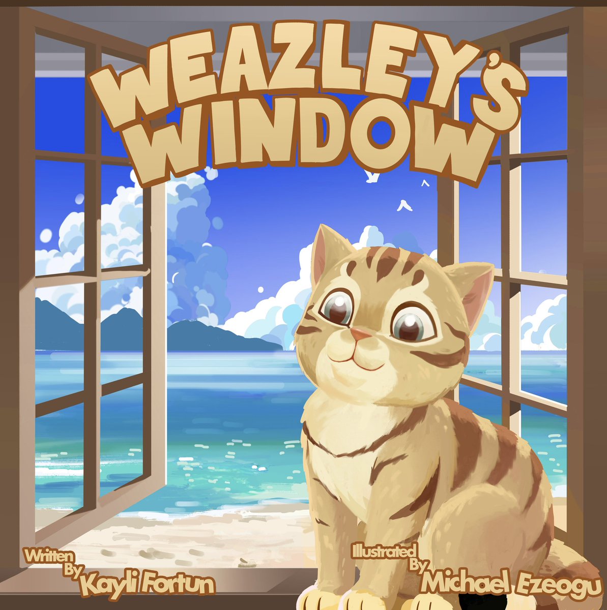 Kayli_Fortun's tweet photo. I’m SO excited to share with you what I’ve been working on the last few months! 
Introducing, WEAZLEY’S WINDOW!! 

The book comes out October 24th in paperback, hardcover, and ebook!
But the hardcover version is available NOW for pre-order!

https://t.co/IgwYoOwgLt https://t.co/y3kCL8rLbw