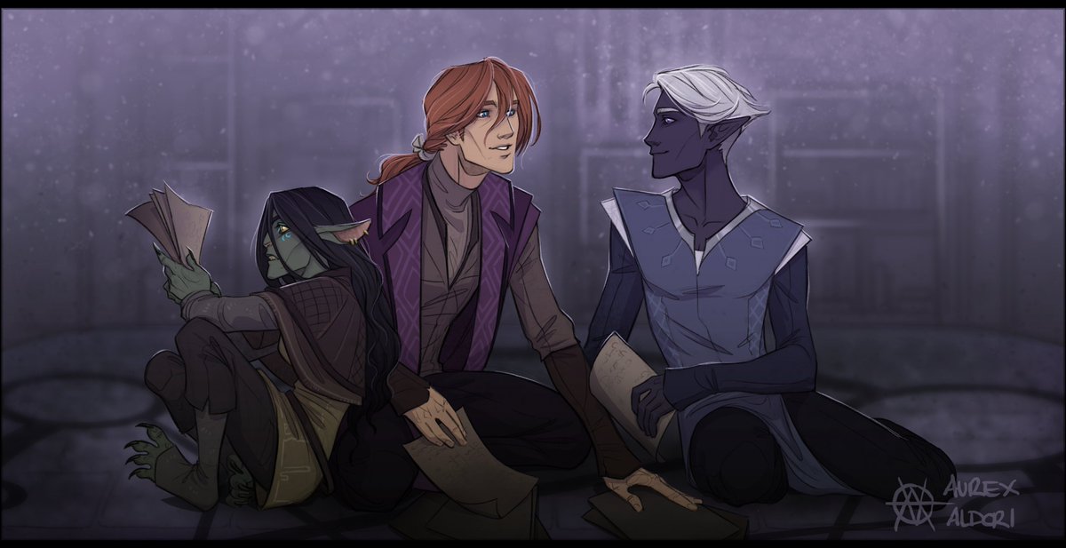 Taking advantage of #repostober to promote my C♦️MISSI♦️NS! They're OPEN for the winter! 😊

Also follow me on my other socials! Links on my main page! ♥️

#CriticalRoleArt #criticalrole #fanart #criticalrolefanart #caleb #essek #nott #MightyNein