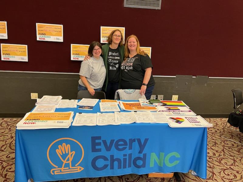 susan_book's tweet photo. @EveryChildNC is here at #COE2023.   Let's talk  #LeadWithLeandro today and everyday! https://t.co/VkehhIzOg3