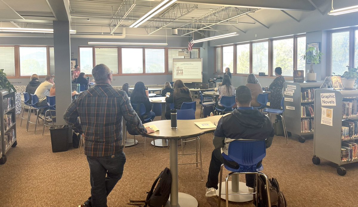 camlecolorado's tweet photo. Full session for the Successful Middle School project, presented by @steph_auditore at #CAMLE23!
#adventuresindeeperlearning https://t.co/5gSznHJkNY