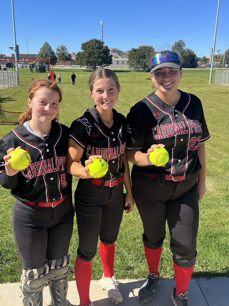Got the dub for game 1! 
<a href="/LindsayABauer24/">Lindsay Bauer</a> 3IP 1K and <a href="/lylapearson2026/">lyla pearson</a> 4IP 5K and <a href="/aleahrivera55/">Aleah Rivera</a> behind the plate, all with multiple hits and 💣s
<a href="/brigid_mcgill1/">Brigid McGill</a> <a href="/LCScebold/">Londyn Scebold</a> <a href="/aleahrivera55/">Aleah Rivera</a> and <a href="/kylietro1/">Kylie Troshynski</a> with multiple hits and <a href="/rhionnamatthews/">rhionna matthews</a> with a hit!
Game 2 at 12:30