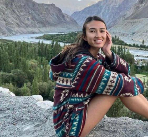 The Israeli girl who was kidnapped by Hamas terrorists on a motorcycle today is named Noa

She was attending a music festival dedicated to peace which was taking place near the border fence with Gaza