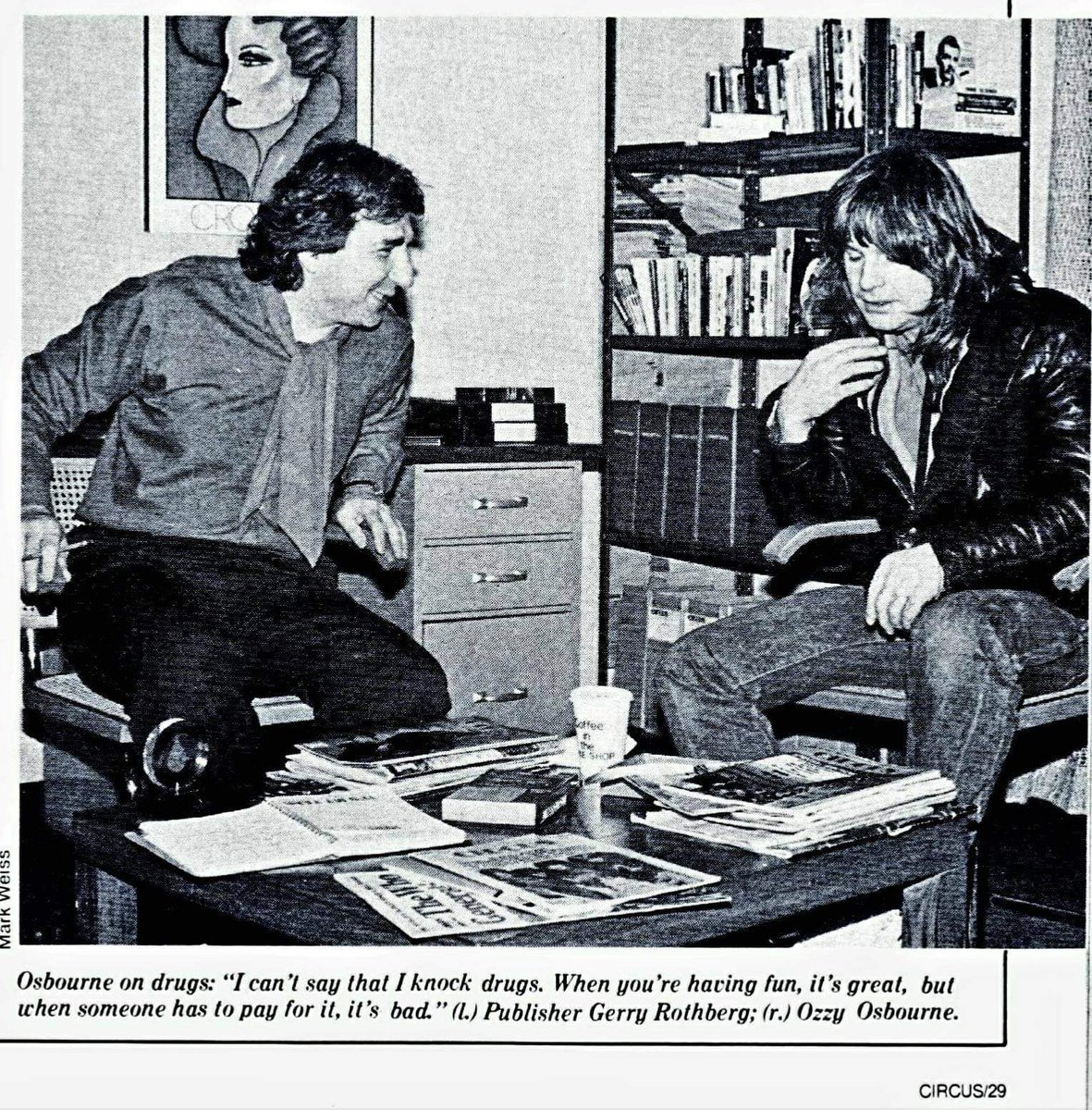 magazine_circus's tweet photo. https://t.co/jOW3oiWJ4F
#CIRCUS #Official #Website #Legendary #ClassicRock #Magazine #GeraldRothberg #owner #founder, #editor #publisher Est 1966
From the vault: #OzzyOsbourne with Rothberg at #CIRCUSMag NYC headquarters Circa 1977-78 Image by #MarkWeiss
#CIRCUSMagazine #Rock https://t.co/207Z2ymLcW
