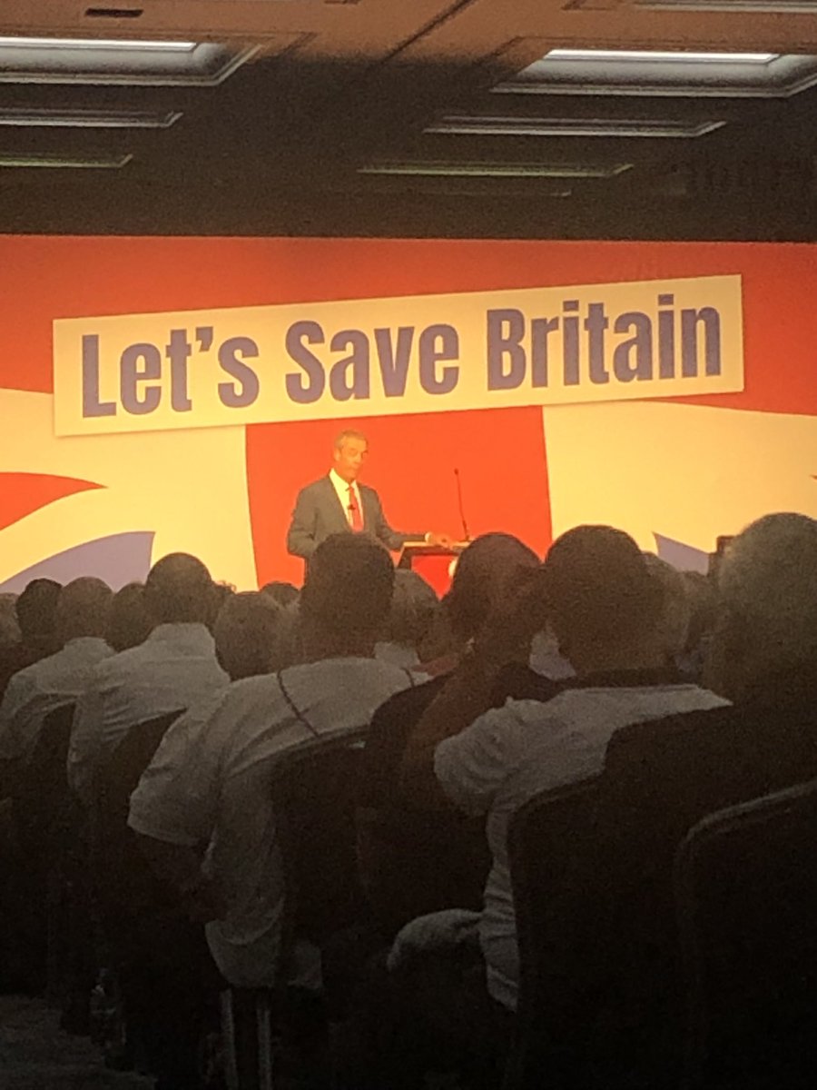 jasonbrimson's tweet photo. A great day at the #RFMConf 
Great speeches from @Nigel_Farage @TiceRichard @benhabib6 and all the others. 
I agreed with every policy announcement and after years of political homelessness, this is for me!! 
#🇬🇧
#reformuk 
#reform 
@reformparty_uk https://t.co/tG7ioJfTvb