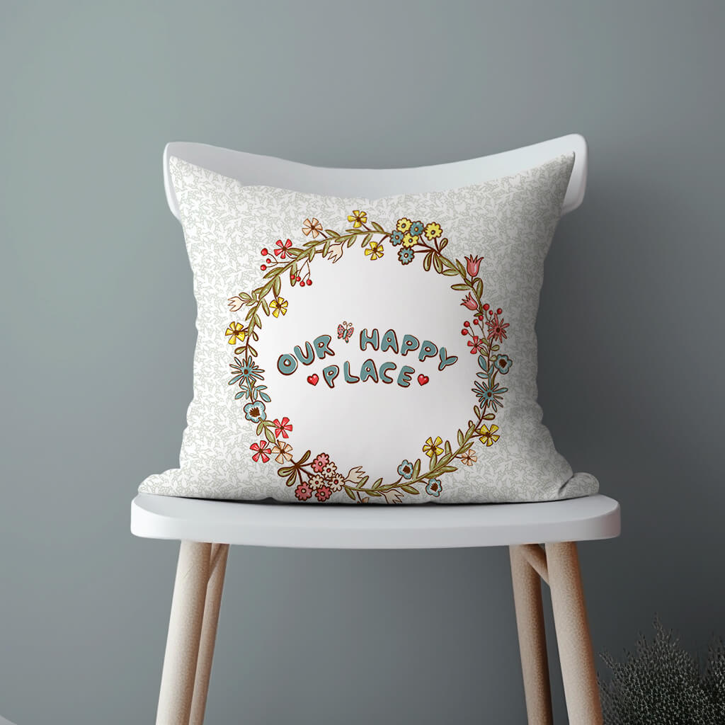 GMcCabeDesign's tweet photo. Another cute floral design from my newest collection. Our Happy Place cushion has a floral wreath with a subtle sage green background and ditsy white flowers. Perfect for your own happy place.

#floralwreath
#floralcushion
#ourhappyplace
#gaylemccabedesign
#ditsyflowers https://t.co/HoBYnqI07u