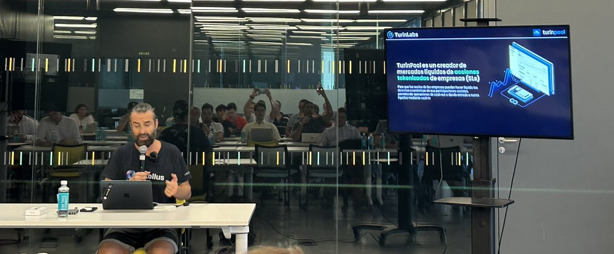 <a href="/turinlabs/">TurinLabs</a> <a href="/tutellus/">Tutellus</a> #TutellusDay23 <a href="/mcaballero/">Miguel Caballero</a>  crea un nuevo mercado para dar liquidez y financiación a las SL con la solución turinpool.