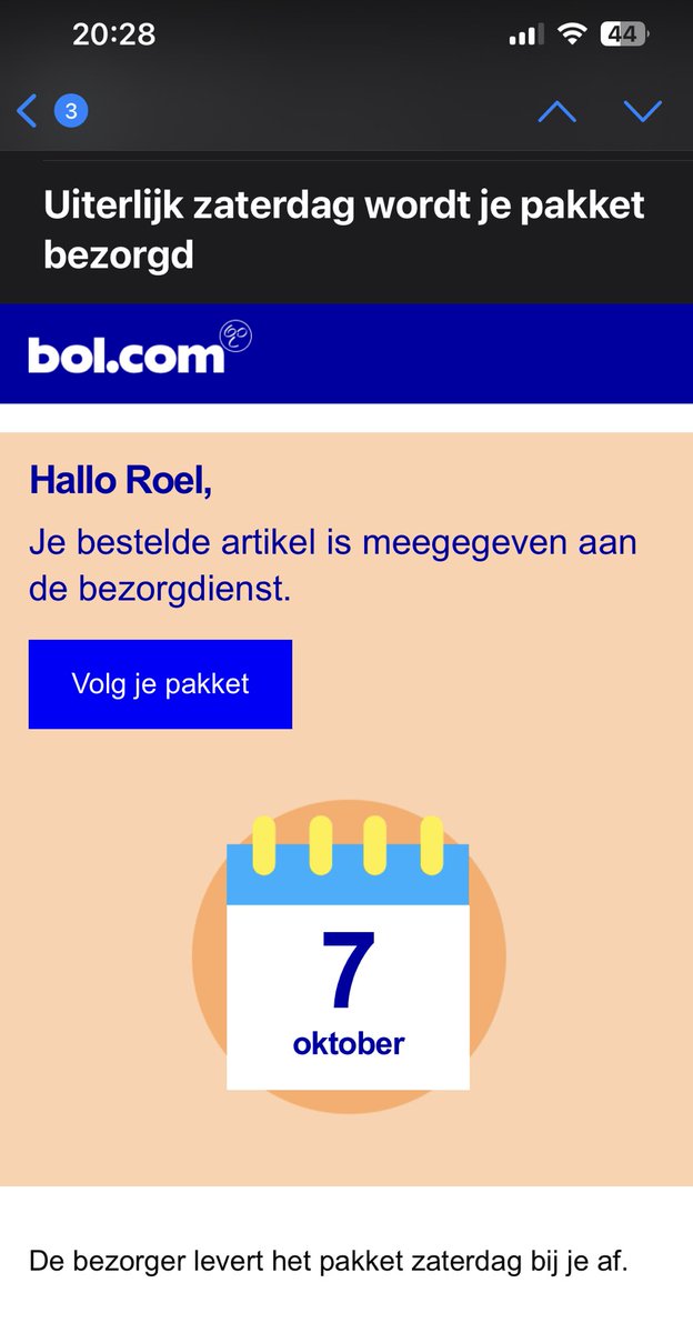 shadowmustang73's tweet photo. @bol.com. Nu zaterdagavond half 9. Hoe lang moet ik nog wachten?? #ongeduldig https://t.co/ZhJJ3xPn7D