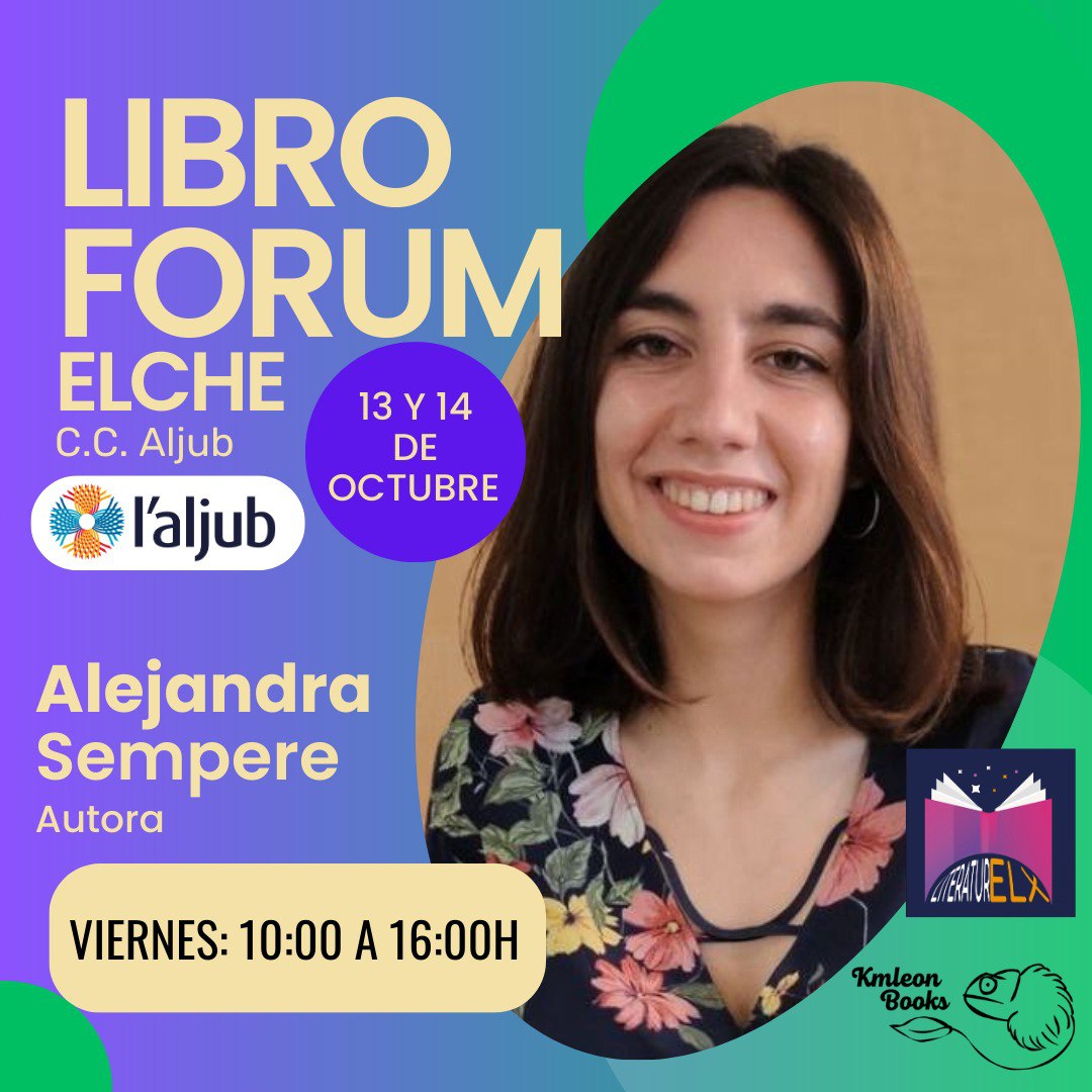 11ALFREDO11's tweet image. No hay mejor plan para el viernes!
#Cultura #libroforum #Elche
