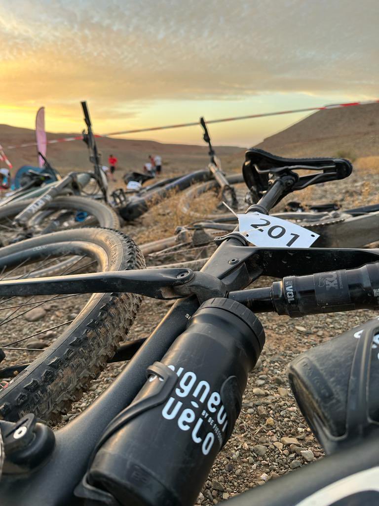 BinkMarino's tweet image. Roc du Maroc finisher, so happy for you Lieven #diapal #soigneursvélo #binksbase