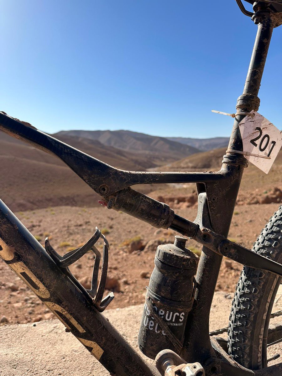 BinkMarino's tweet image. Roc du Maroc finisher, so happy for you Lieven #diapal #soigneursvélo #binksbase