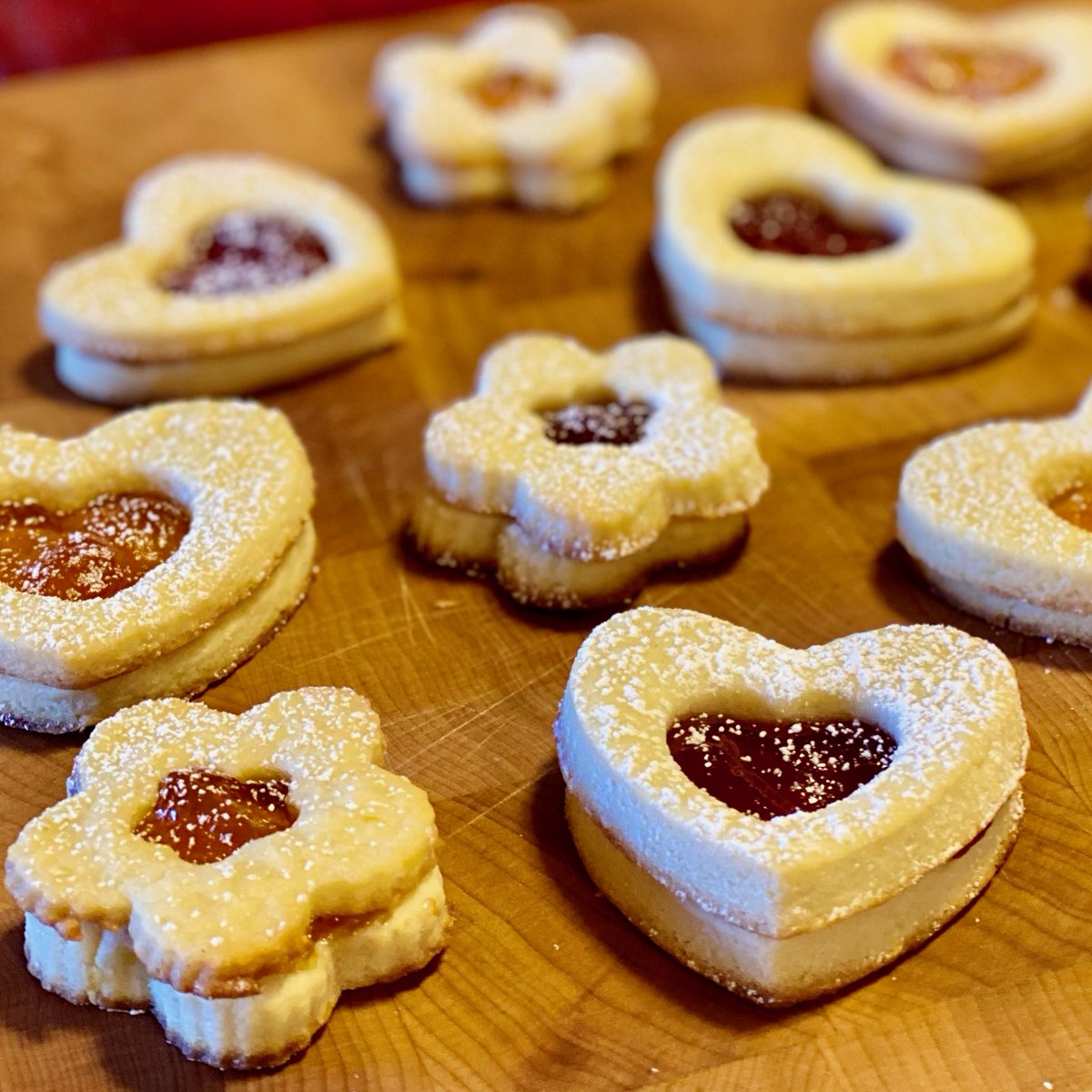 MrsMommy's tweet image. Today I made Spitzbuben and it's not even Christmastime yet! I'm working on something very special, and I can't wait to share all of the details! #germancooking