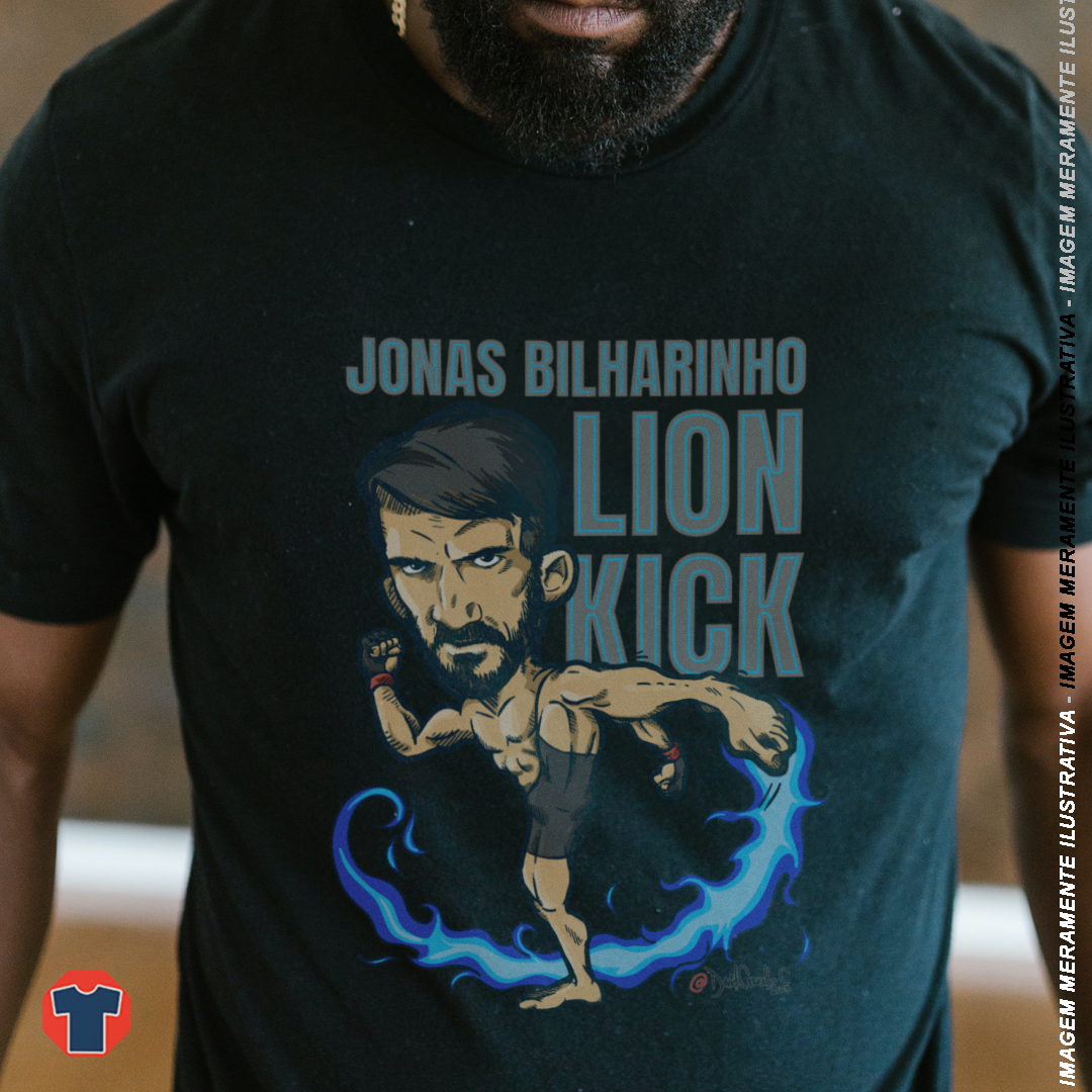 Já conheceu essa coleção do #TraçosdaLuta em parceria com @JonasBilharinho ?? Tá lindona!!! Solta um Lion Kick no link abaixo e confira 😂 montink.com/tracosdaluta #bellator #bellator300 #Bilharinho #UFC #UFCbr #mma #striker