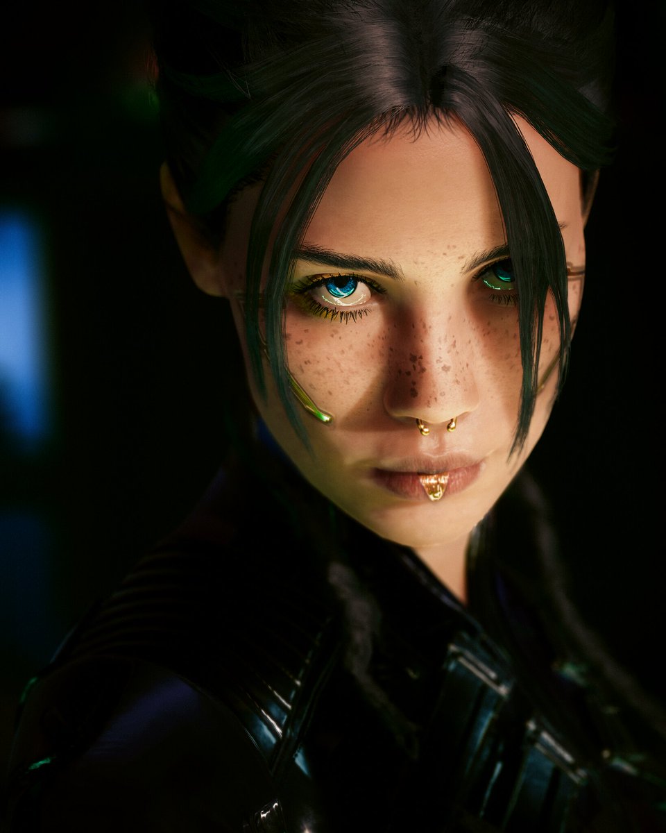 Eul_keke's tweet photo. #Cyberpunk2077 | So far my favorite portraits of V https://t.co/uKwm3digQ7