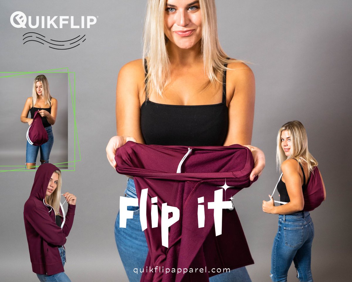 QuikflipApparel's tweet image. #Quikflip Hero Hoodie is not your ordinary #Hoodie 

Why be a follower when you're destined to be a leader? Break away from the crowd and set your own trends. Your uniqueness is your superpower, and it's time to wield it with pride. 

#TwoInOne