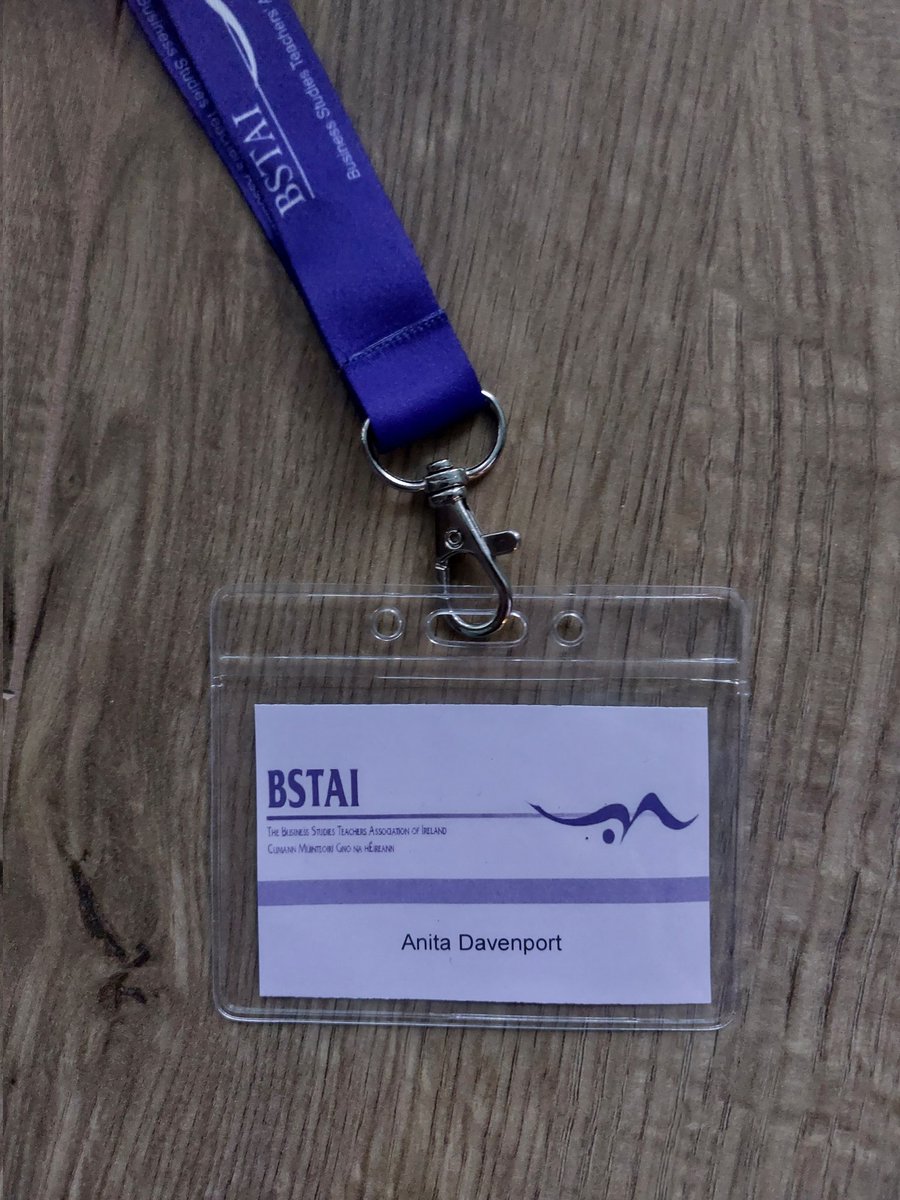 Saturday well spent at the annual @bstaireland conference for Business Teachers. #BSTAIcon