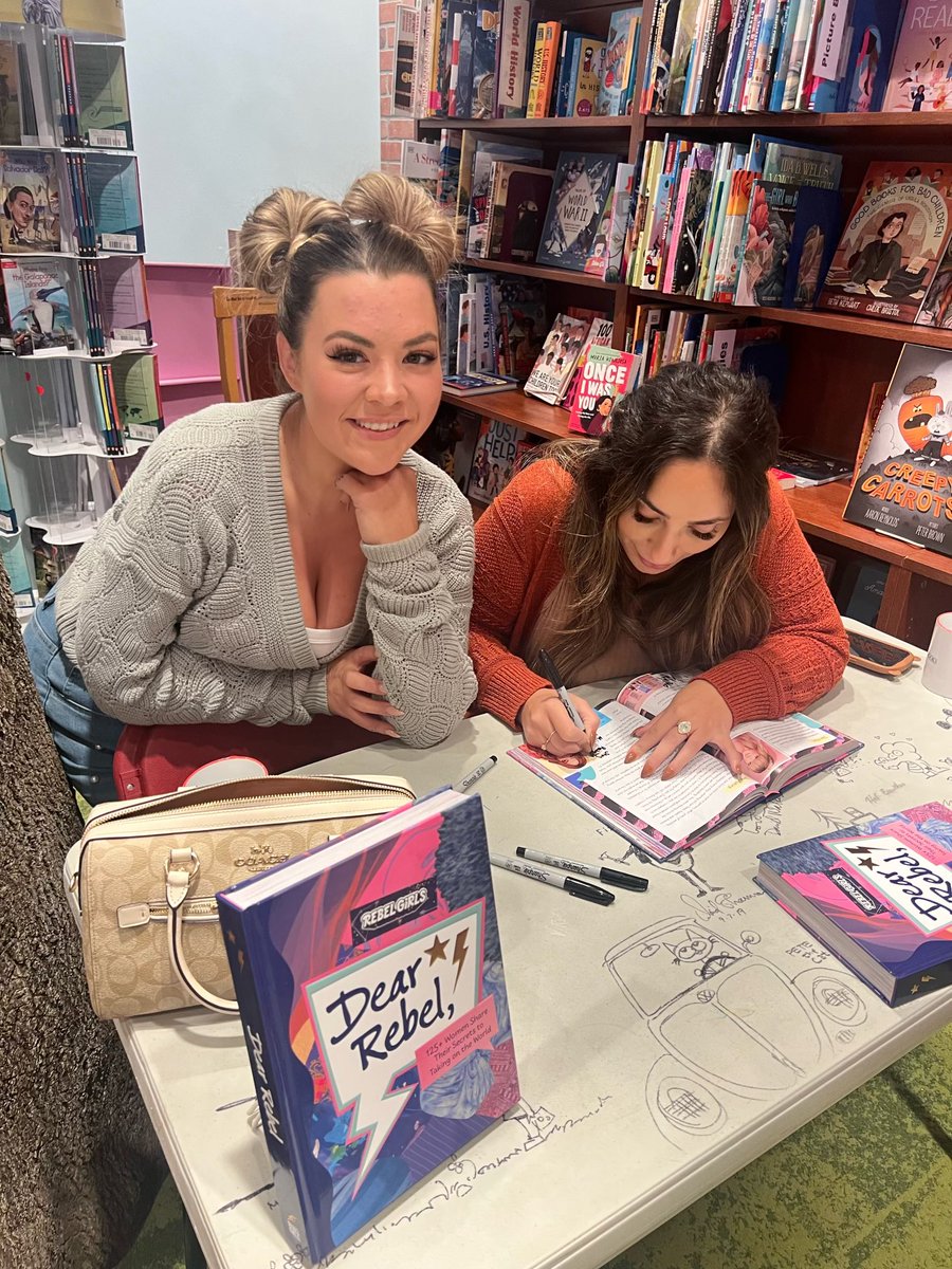 Ashley (@ashleyfrombb) on Twitter photo I am so honored and excited to be a part of the Dear Rebel Book by <a href="/rebelgirlsbook/">Rebel Girls</a>. Today we did a signing at <a href="/quailridgebooks/">Quail Ridge Books</a> in Raleigh!! Grateful for the opportunity to tell our story, and hopefully inspire other rebel girls!
#DearRebel #BooksWorthReading #StayRebel I am so honored and excited to be a part of the Dear Rebel Book by <a href="/rebelgirlsbook/">Rebel Girls</a>. Today we did a signing at <a href="/quailridgebooks/">Quail Ridge Books</a> in Raleigh!! Grateful for the opportunity to tell our story, and hopefully inspire other rebel girls!
#DearRebel #BooksWorthReading #StayRebel
