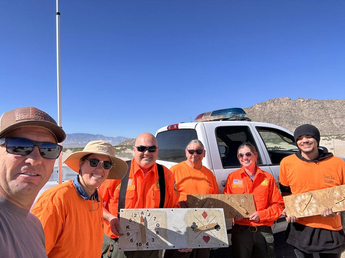 SBCSDsfisk's tweet photo. What a great day at the 2023 Desert Run put on by Morongo Basin SAR. I made it the 41 miles without breaking anything or getting lost. https://t.co/57eXgPZ9uy